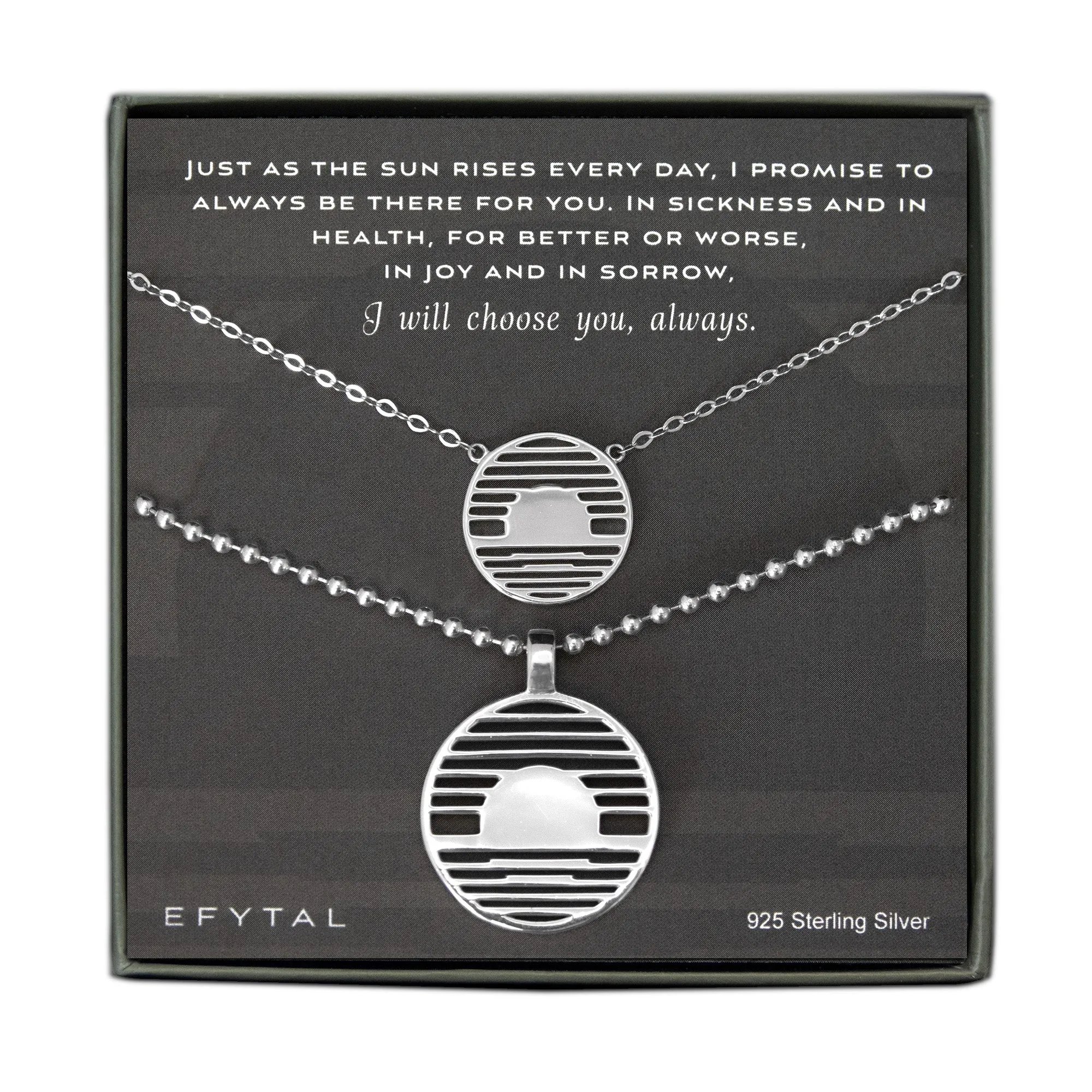 bravery 18mm   25mm necklace set • choose you