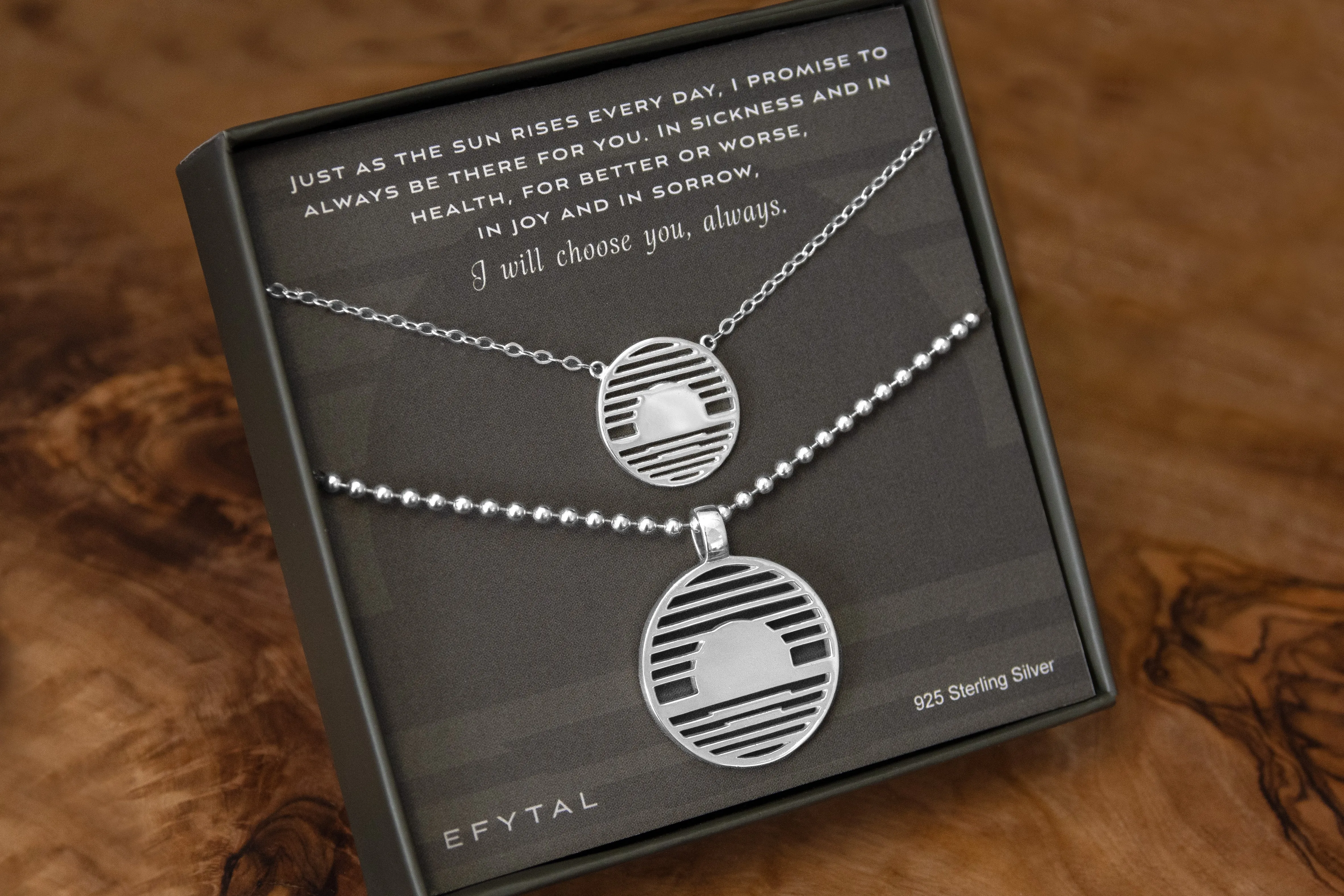 bravery 18mm   25mm necklace set • choose you