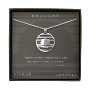 bravery 25mm necklace • just one step