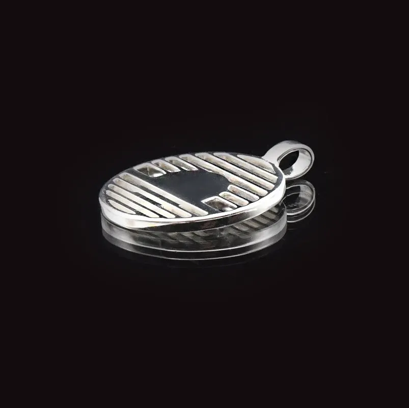 bravery 25mm necklace • one day at a time