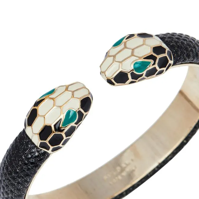 BVLGARY SERPENTI FOREVER OPEN CUFF BRACELET