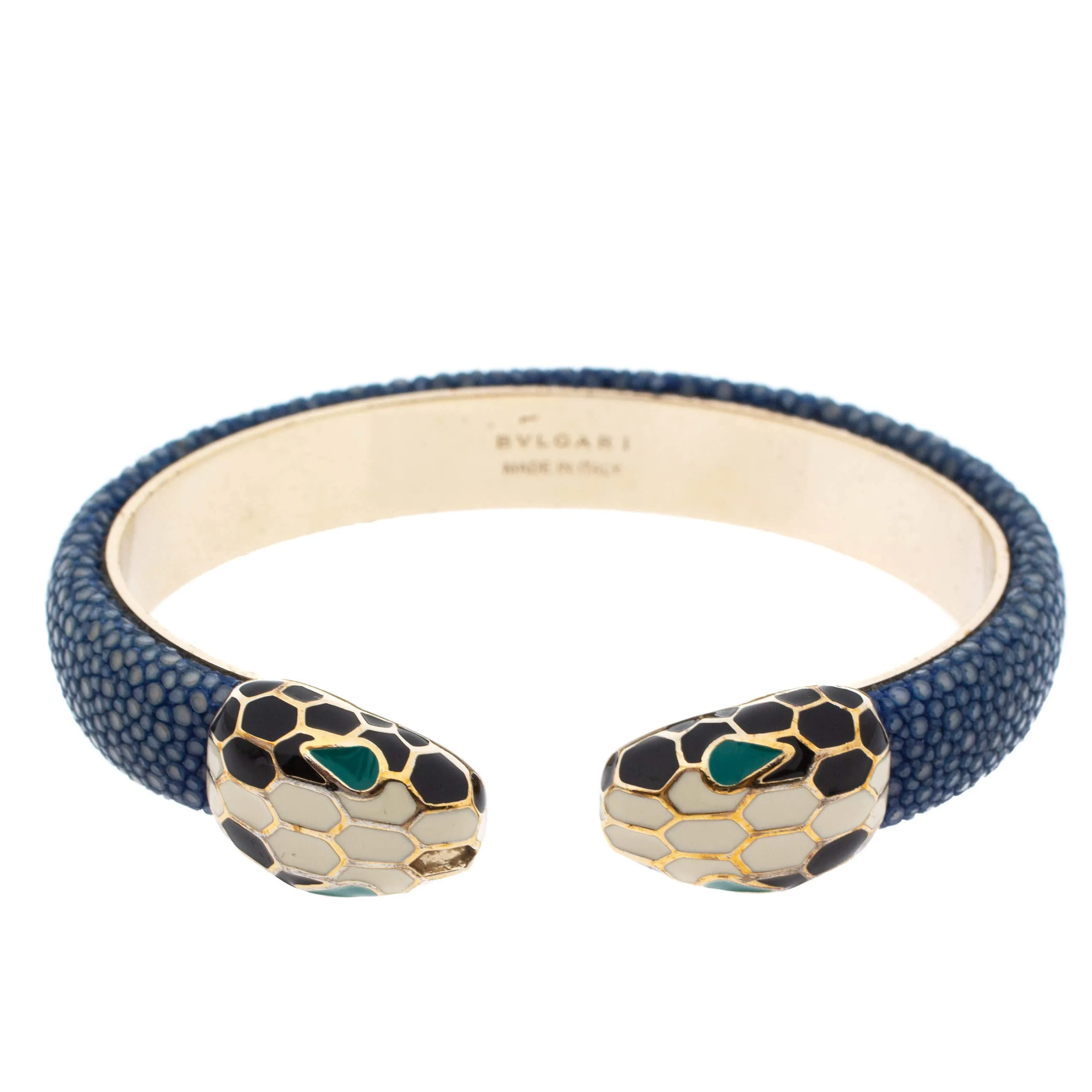 BVLGARY SERPENTI FOREVER OPEN CUFF BRACELET