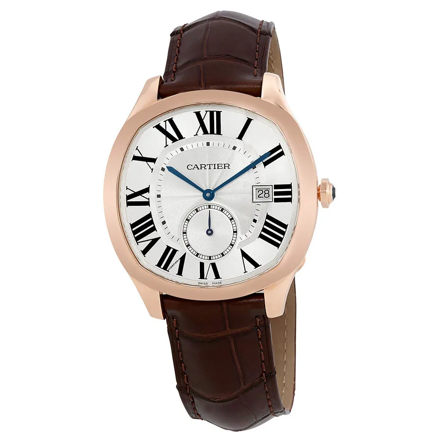 Cartier Drive De Cartier 18kt Rose Gold Automatic Men's Watch WGNM0003