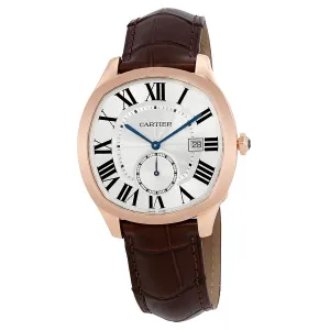 Cartier Drive De Cartier 18kt Rose Gold Automatic Men's Watch WGNM0003