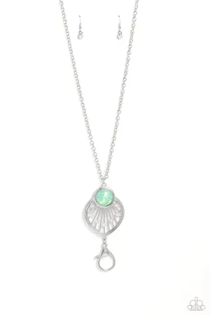 Celestial Charisma - Green (Lanyard) Necklace