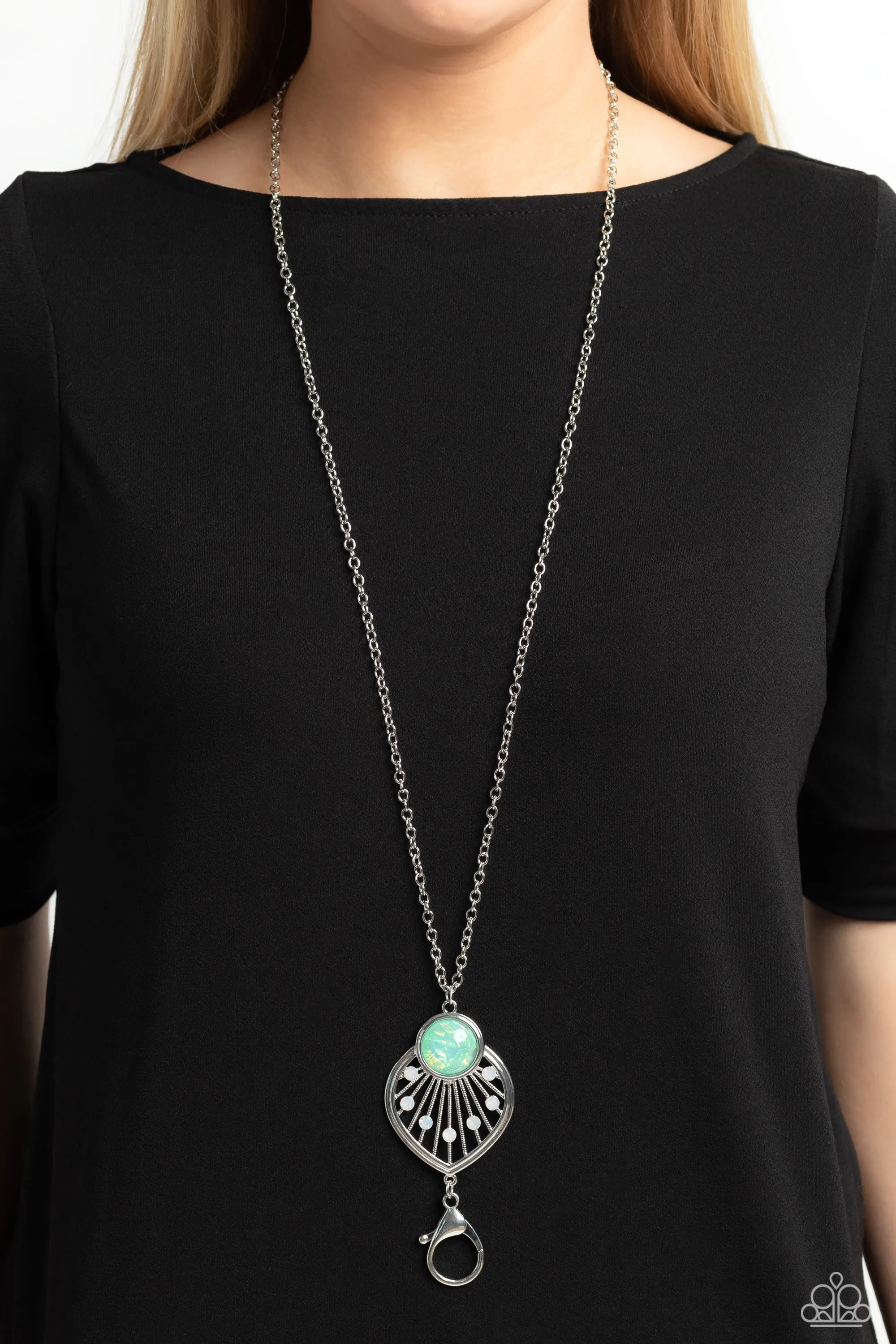 Celestial Charisma - Green (Lanyard) Necklace