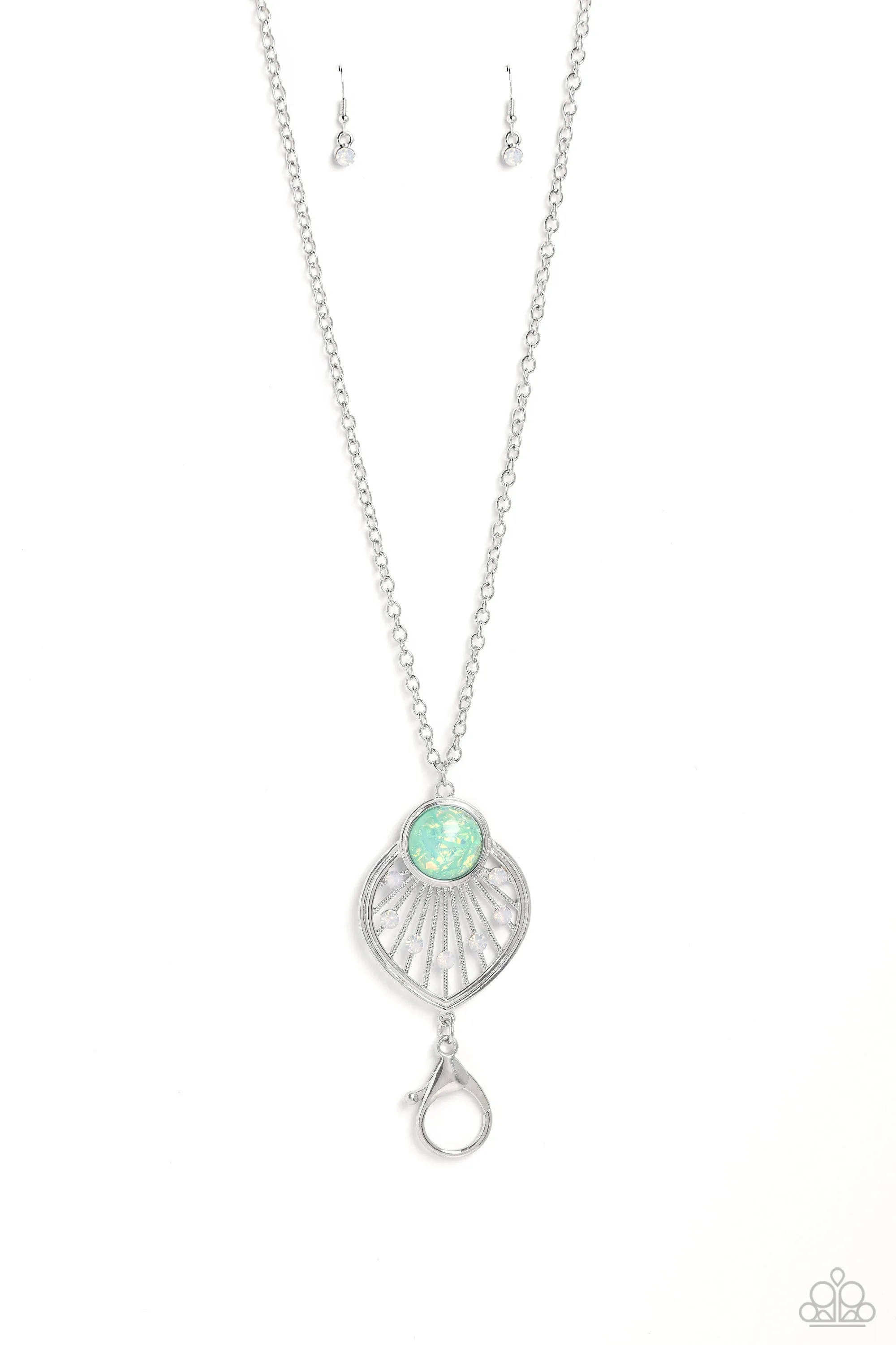 Celestial Charisma - Green (Lanyard) Necklace