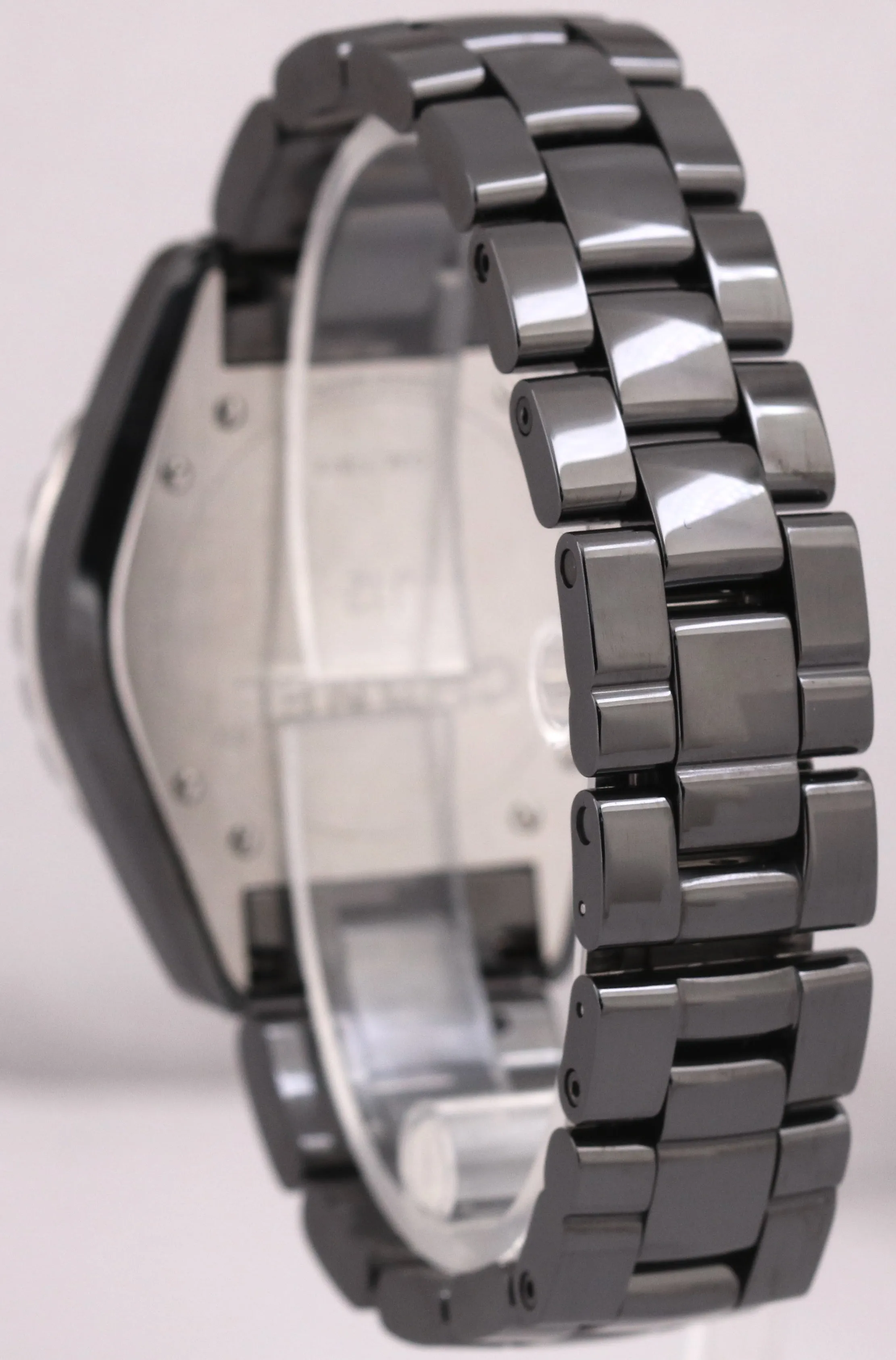 Chanel J12 INTENSE BLACK Ceramic Steel 38mm Automatic Arabic H5697 Watch BOX