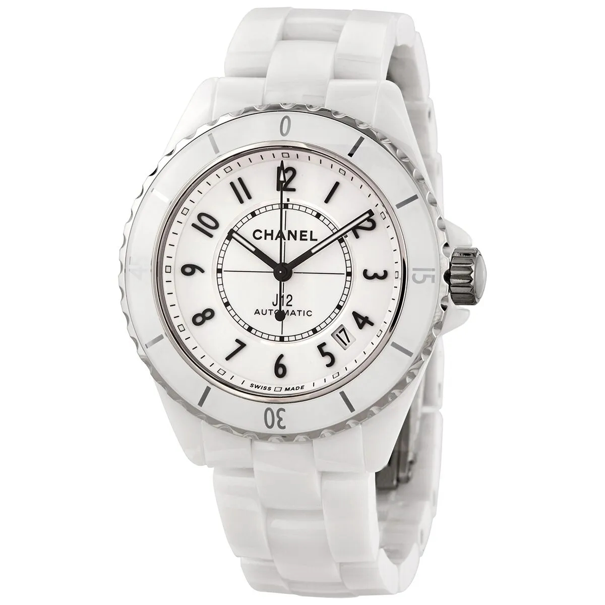 Chanel J12 White Dial Ladies Watch H5700