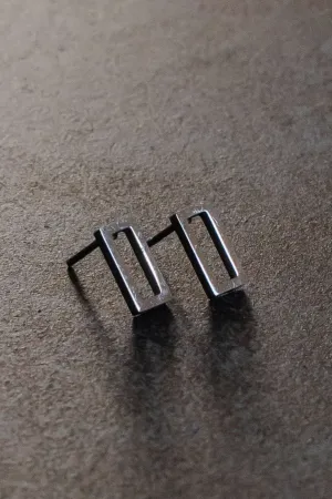 Cherie Stud Earrings Silver