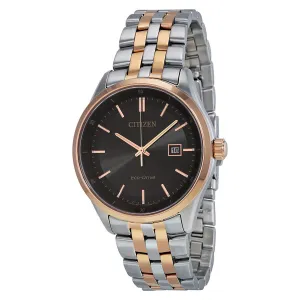 Citizen Black Dial Two-tone Men's Watch BM7256-50E