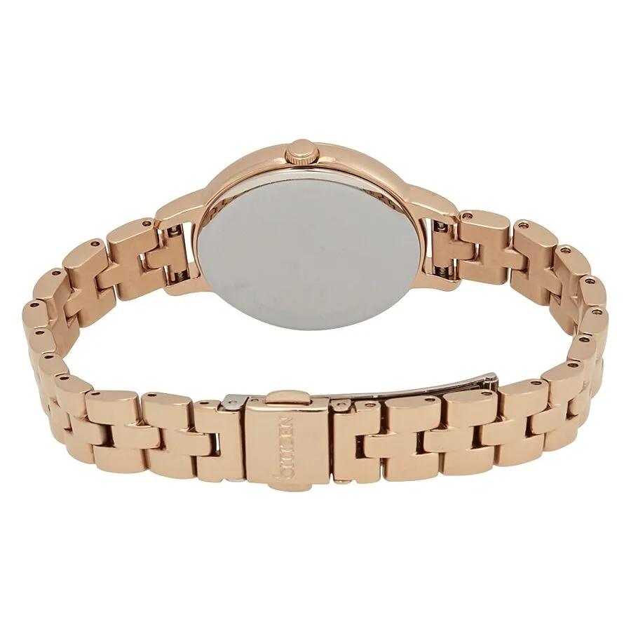 Citizen Chandler Eco-Drive Light Brown Dial Ladies Watch EW2443-55X