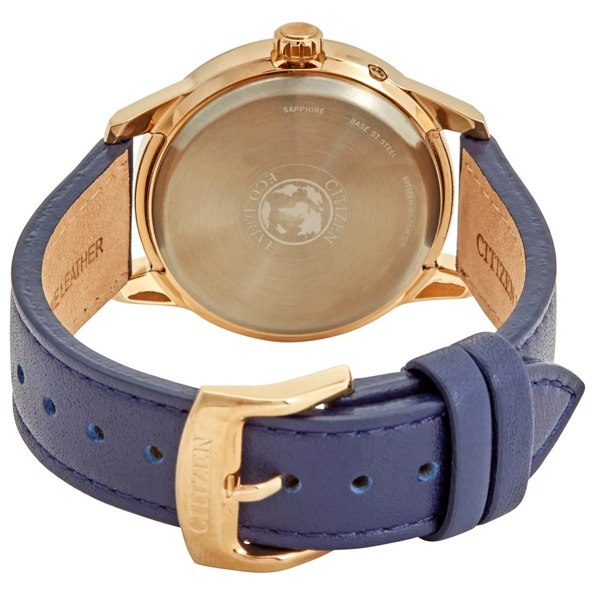 Citizen Perpetual World Time Quartz Ladies Watch FC8003-06D