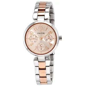 Citizen Wicca Quartz Rose Dial Ladies Watch BH7-431-91