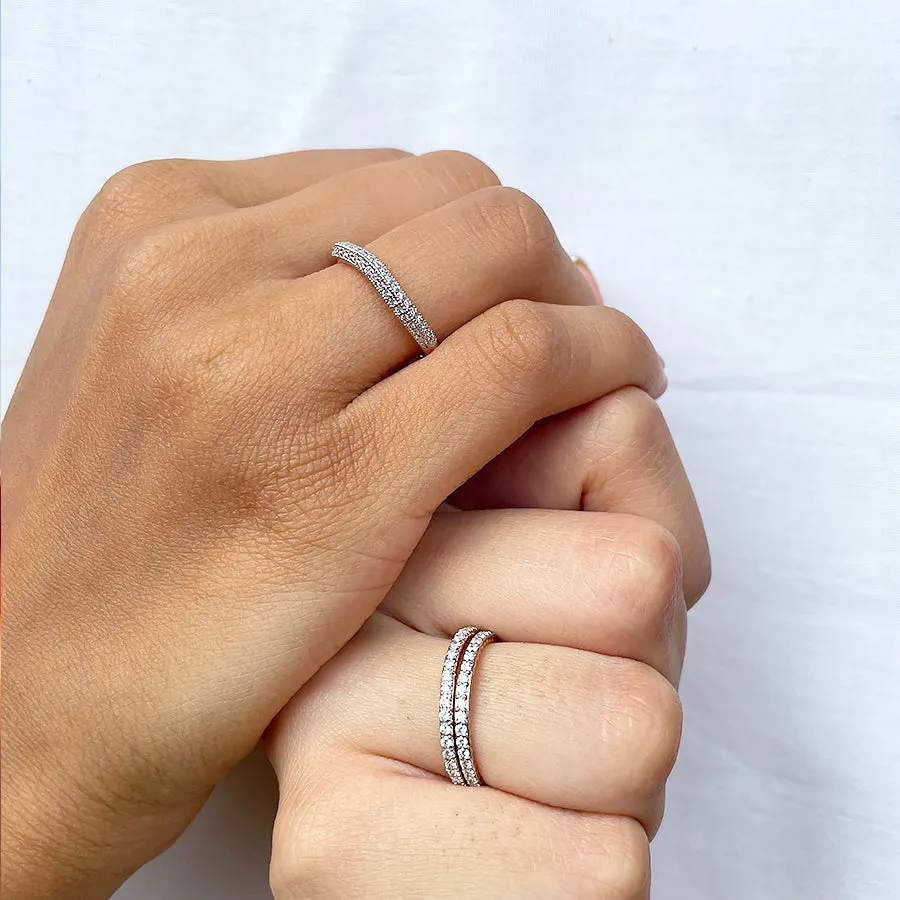 Classic Diamond Eternity Diamond Ring in Yellow Gold