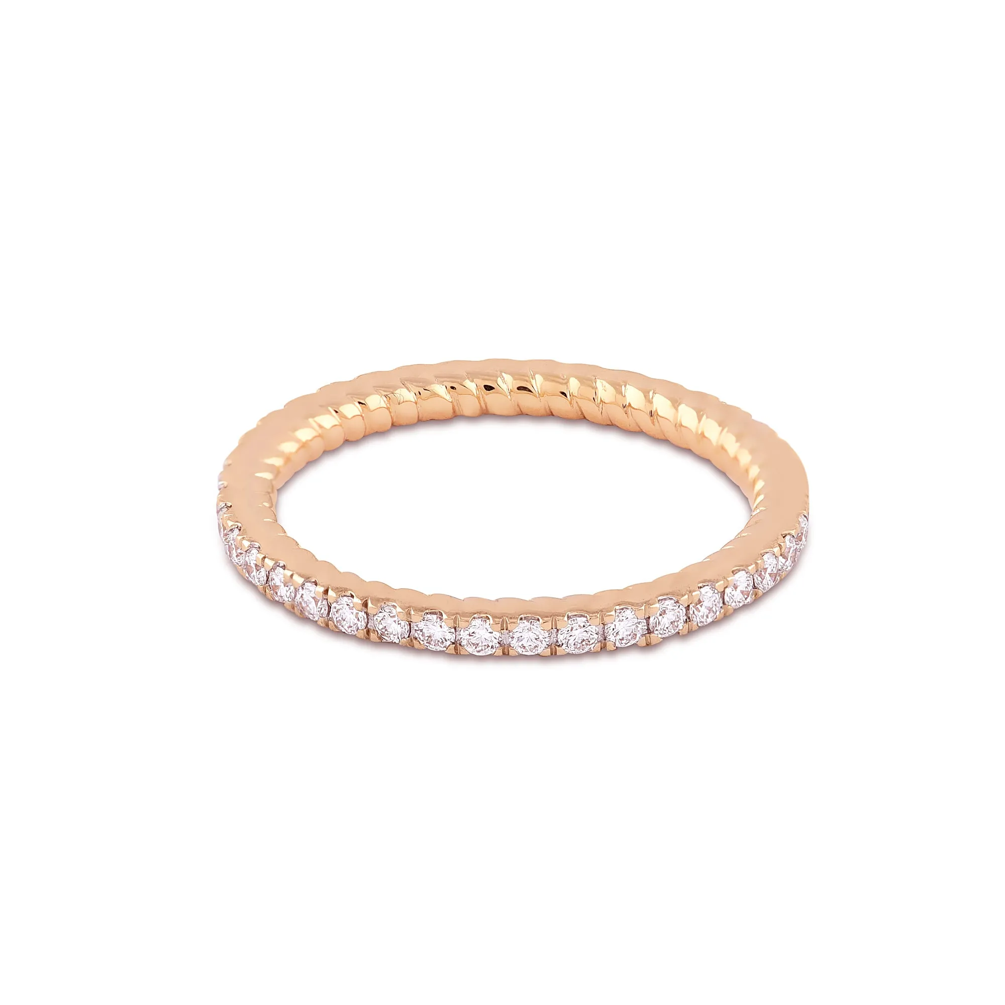 Classic Diamond Eternity Diamond Ring in Yellow Gold