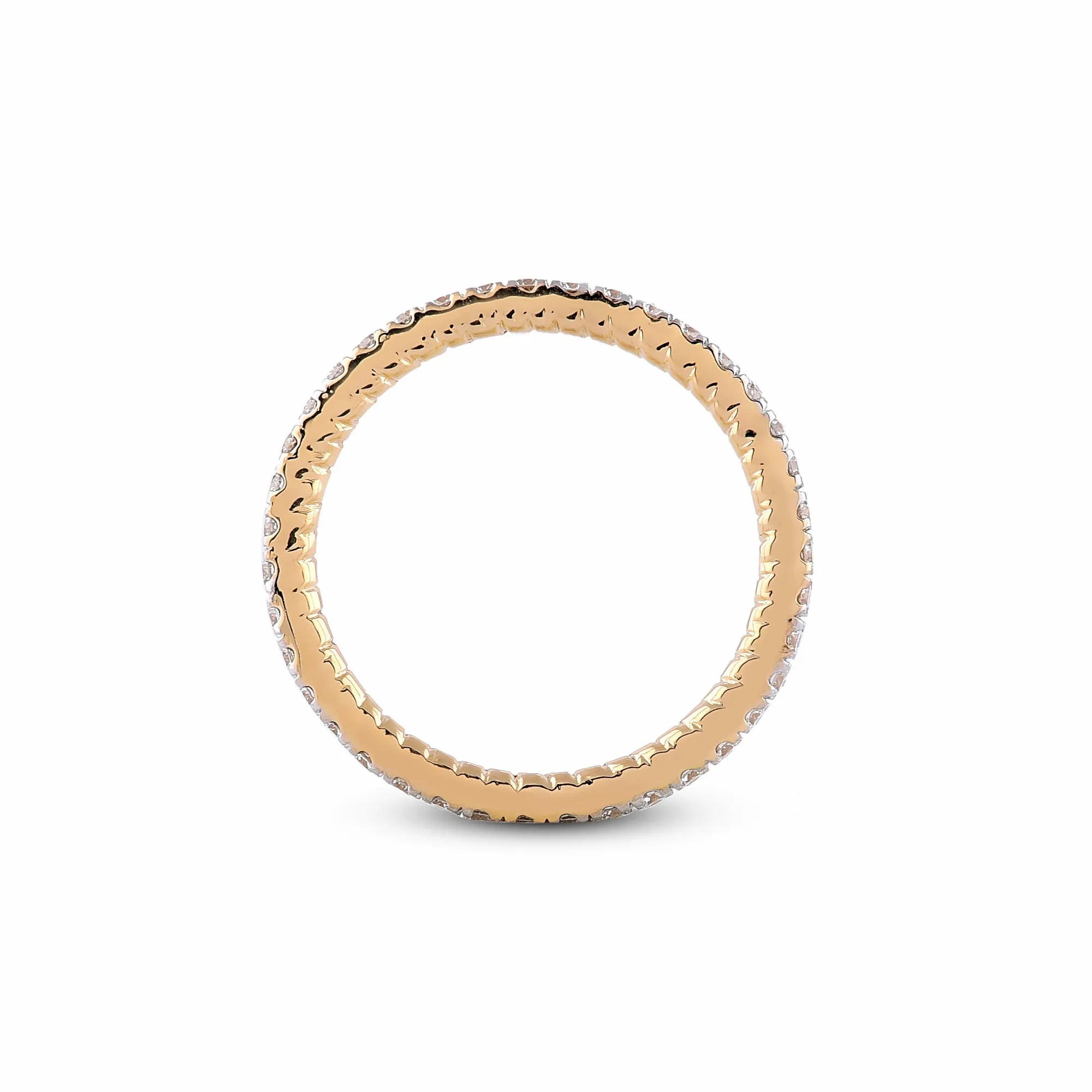 Classic Diamond Eternity Diamond Ring in Yellow Gold