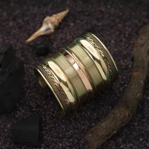Copper Bracelet for Men and Women 99.9% Pure Copper Fashion Bangle 6.8" Adjustable Size Healthy Bracelet