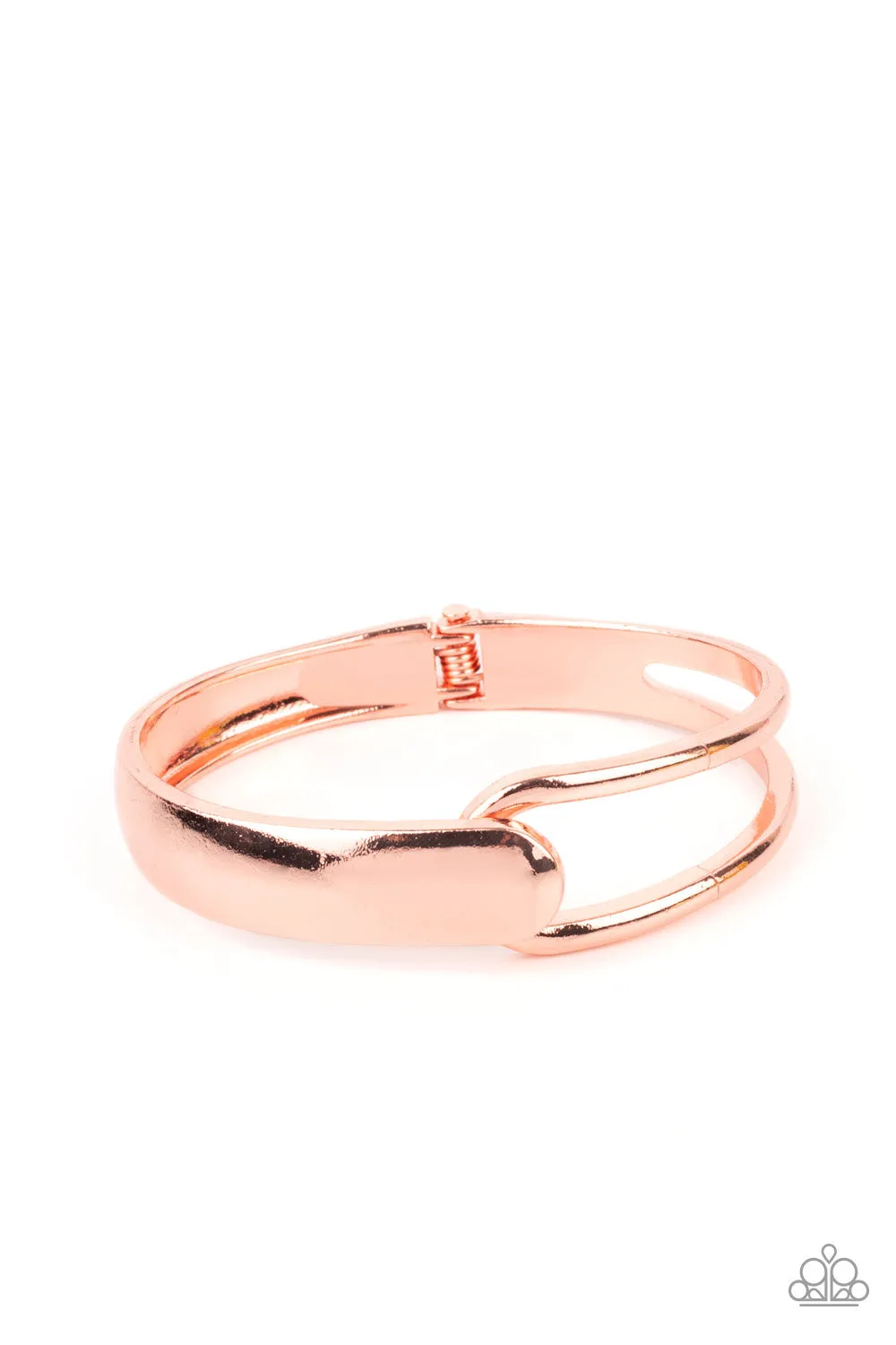 Couture-Clutcher - Copper Paparazzi Bracelet
