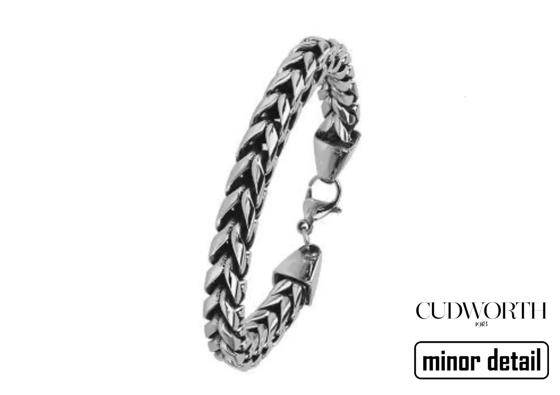 Curb Link Stainless Steel Bracelet