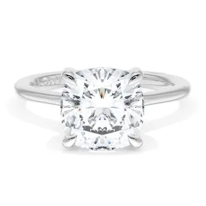 Cushion Solitaire Engagement Ring