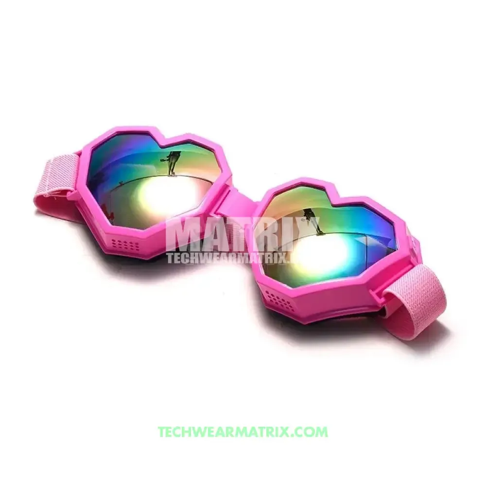 Cyberpunk Girl Glasses for Futuristic Fashion Statement