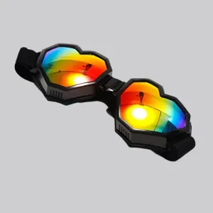 Cyberpunk Girl Glasses for Futuristic Fashion Statement