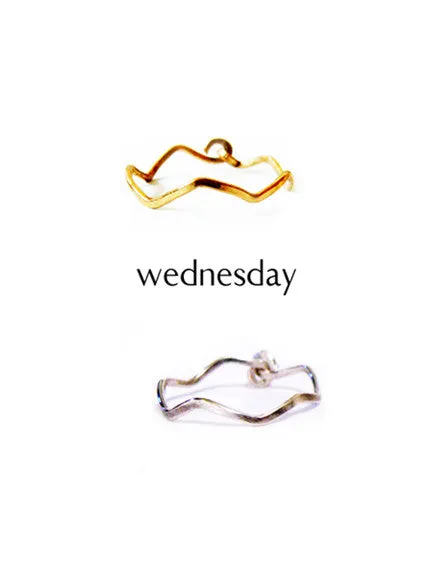 Days of the Week Ring Set