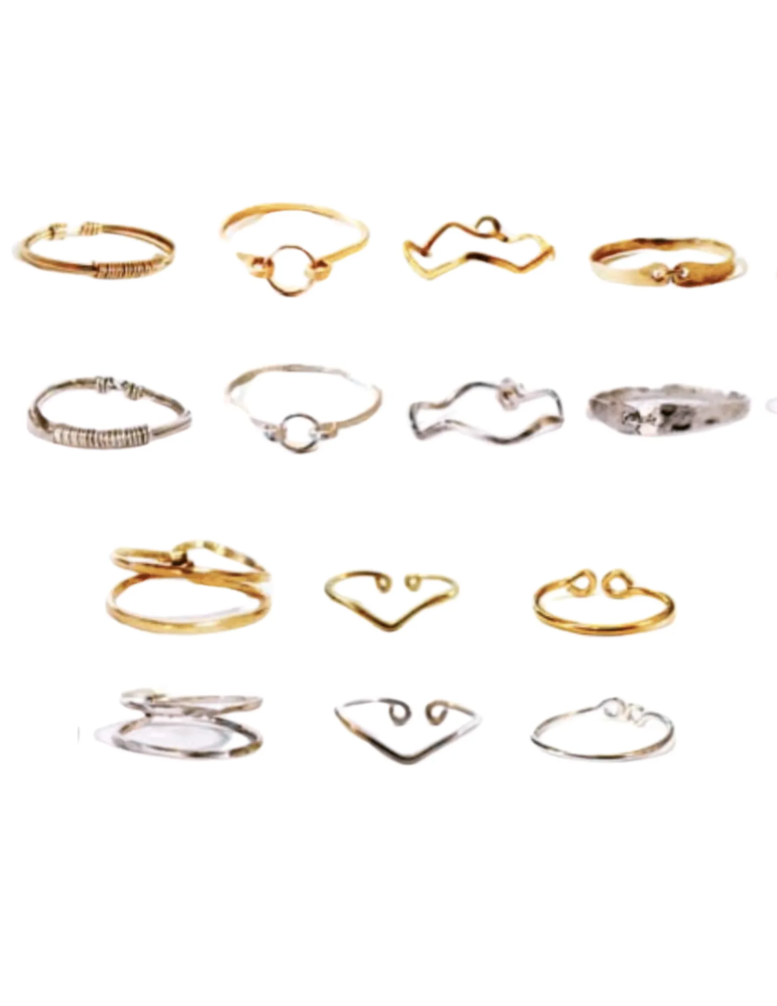 Days of the Week Ring Set