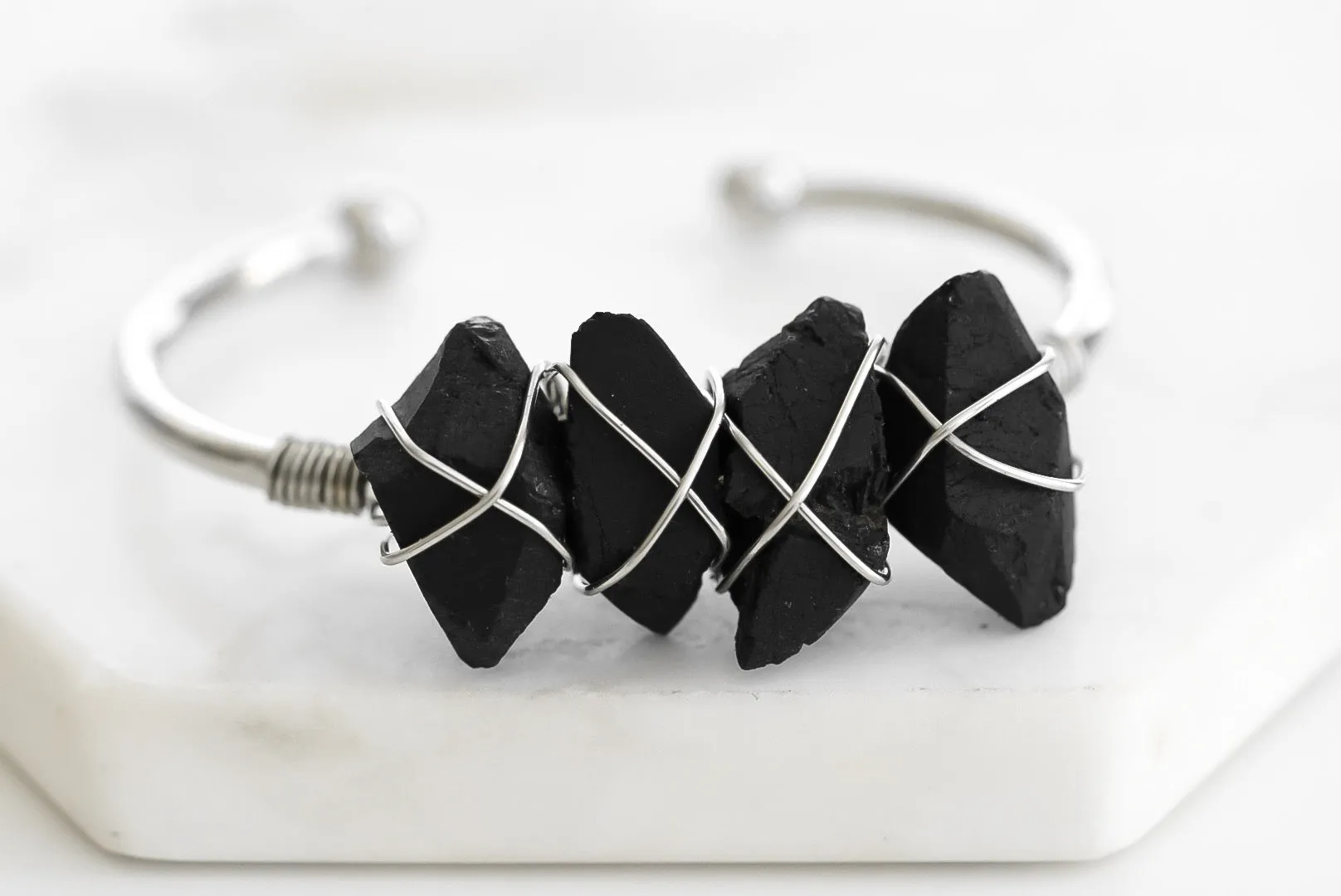Devi Collection - Silver Raven Bracelet