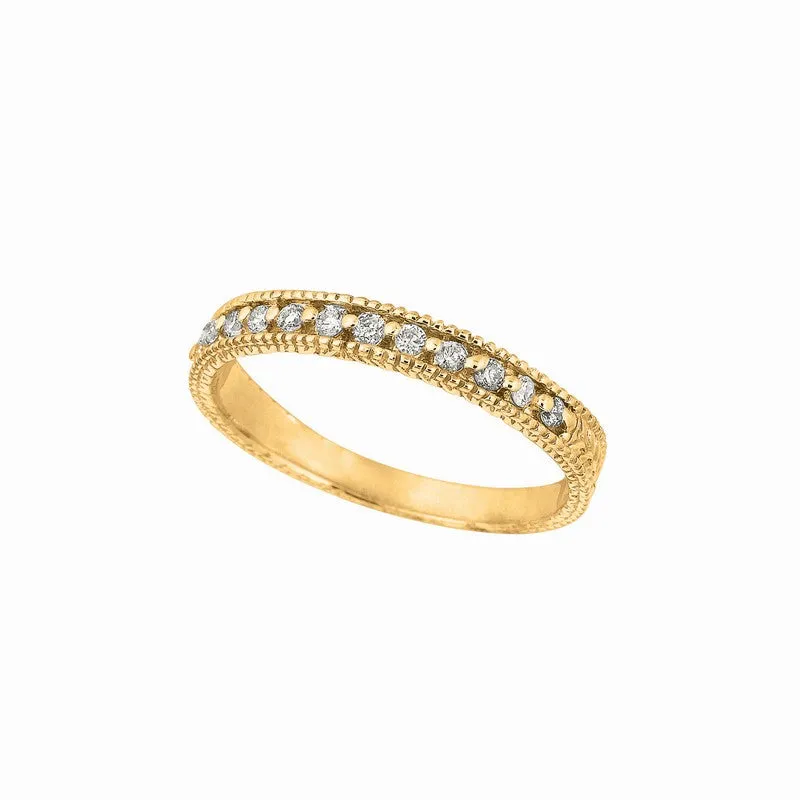 DIAMOND BAND 14K GOLD (0.25 CTW)