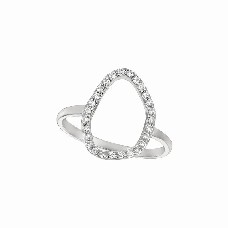 DIAMOND RING 14K GOLD (0.22 CTW) 1