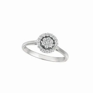 DIAMOND RING 14K GOLD (0.33 CTW) R7119.33WD