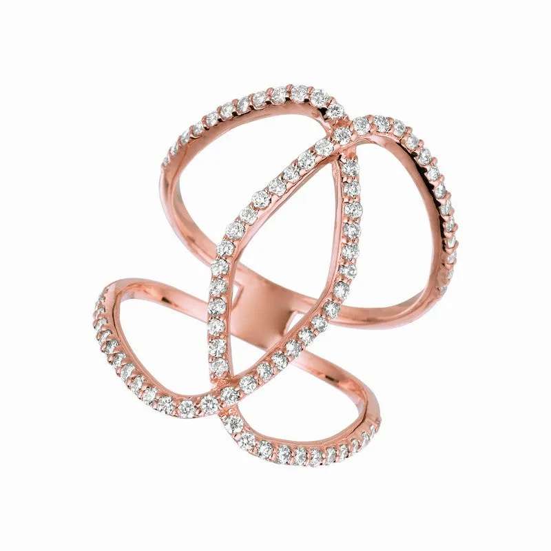 DIAMOND RING 14K GOLD (0.75 CTW) 5