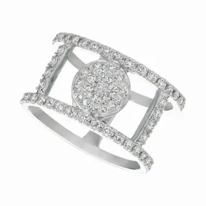 DIAMOND RING 14K GOLD (0.75 CTW) 7
