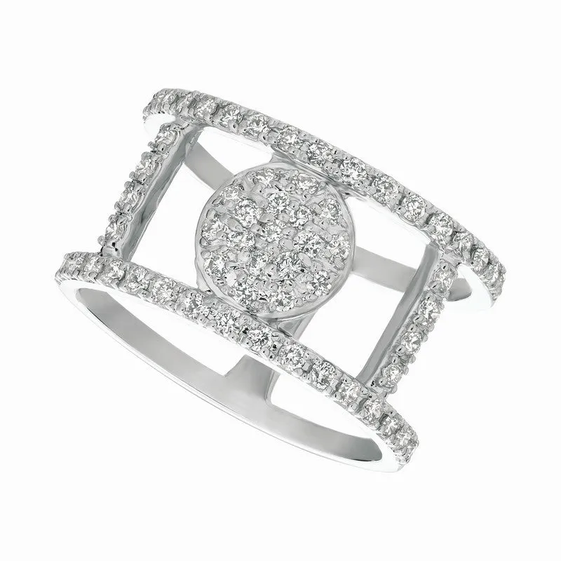 DIAMOND RING 14K GOLD (0.75 CTW) 7