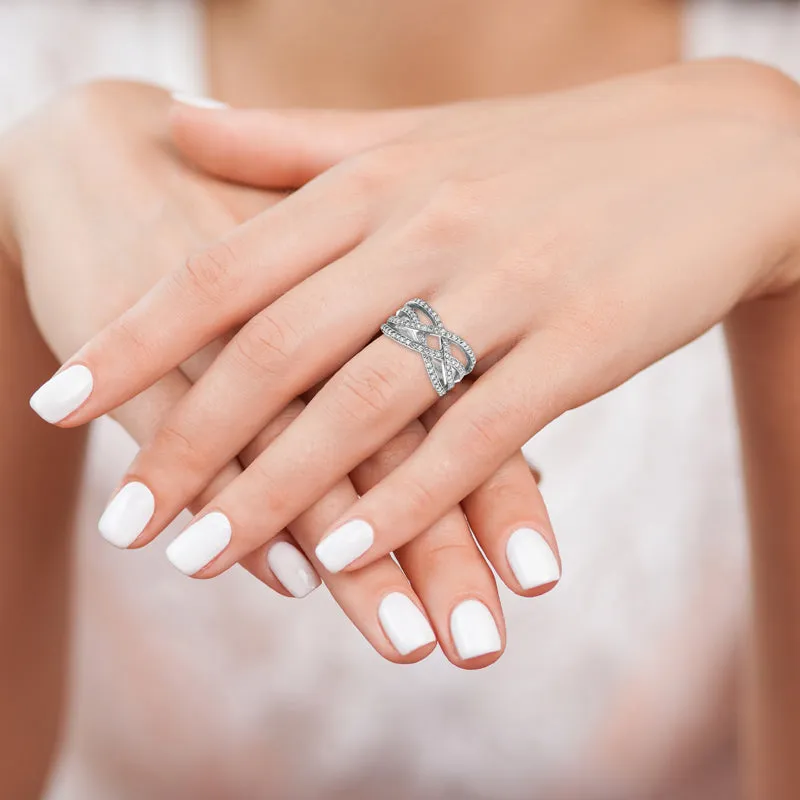 DIAMOND RING 14K GOLD (0.76 CTW) 1