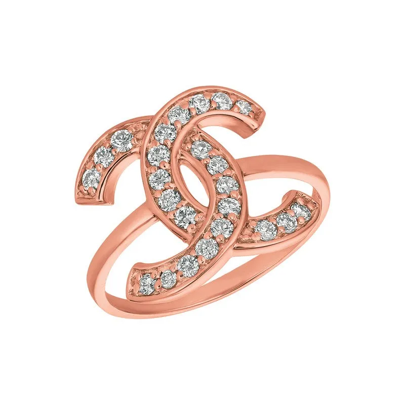 DIAMOND RING 14K OLD (0.5 CTW)