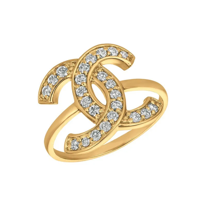 DIAMOND RING 14K OLD (0.5 CTW)