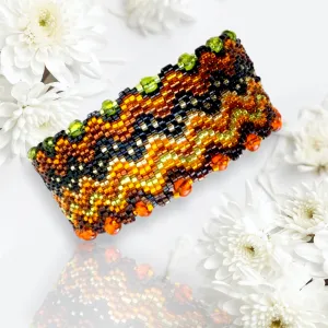 DIY Pattern - Bracelet ONDULATIONS AFRICAINES