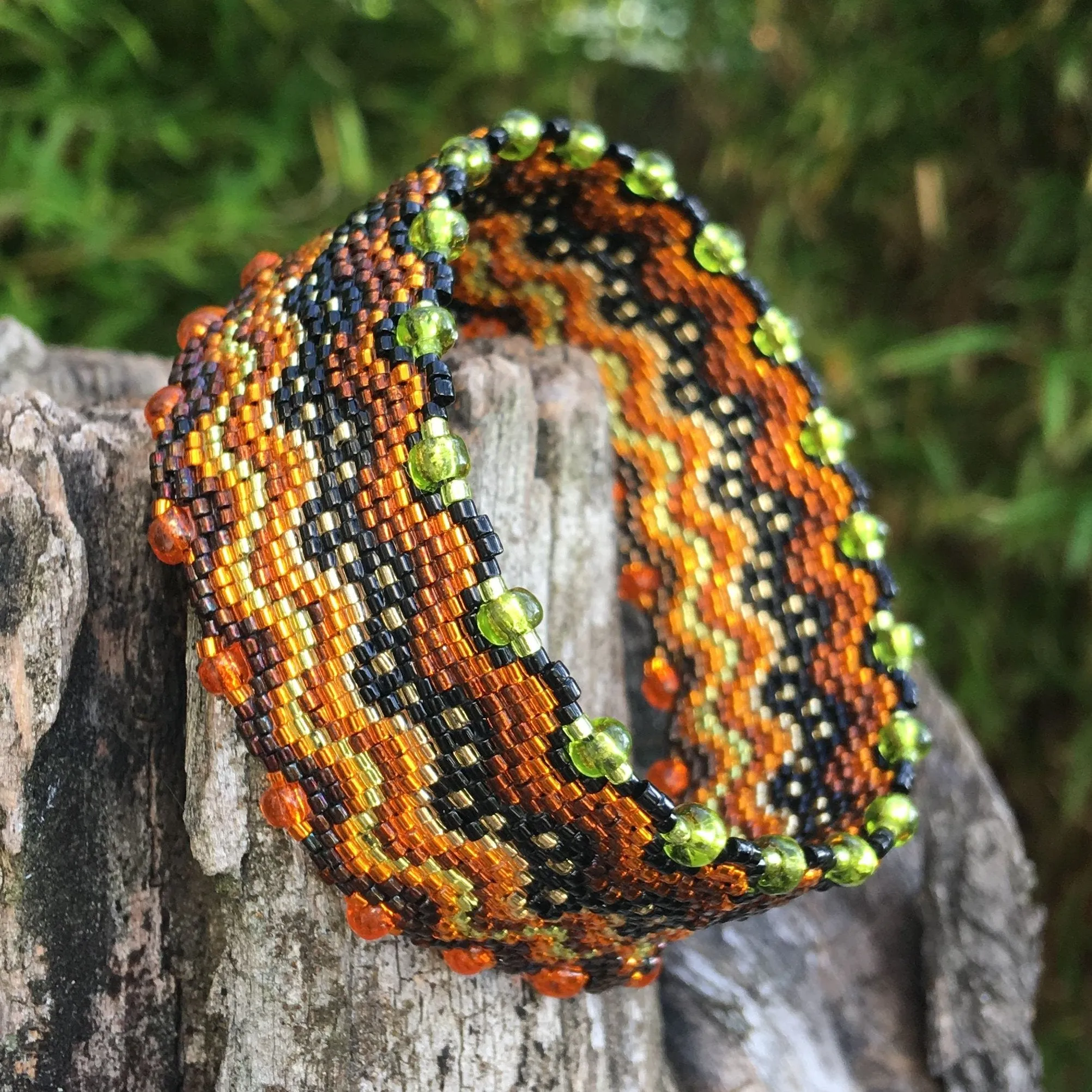 DIY Pattern - Bracelet ONDULATIONS AFRICAINES