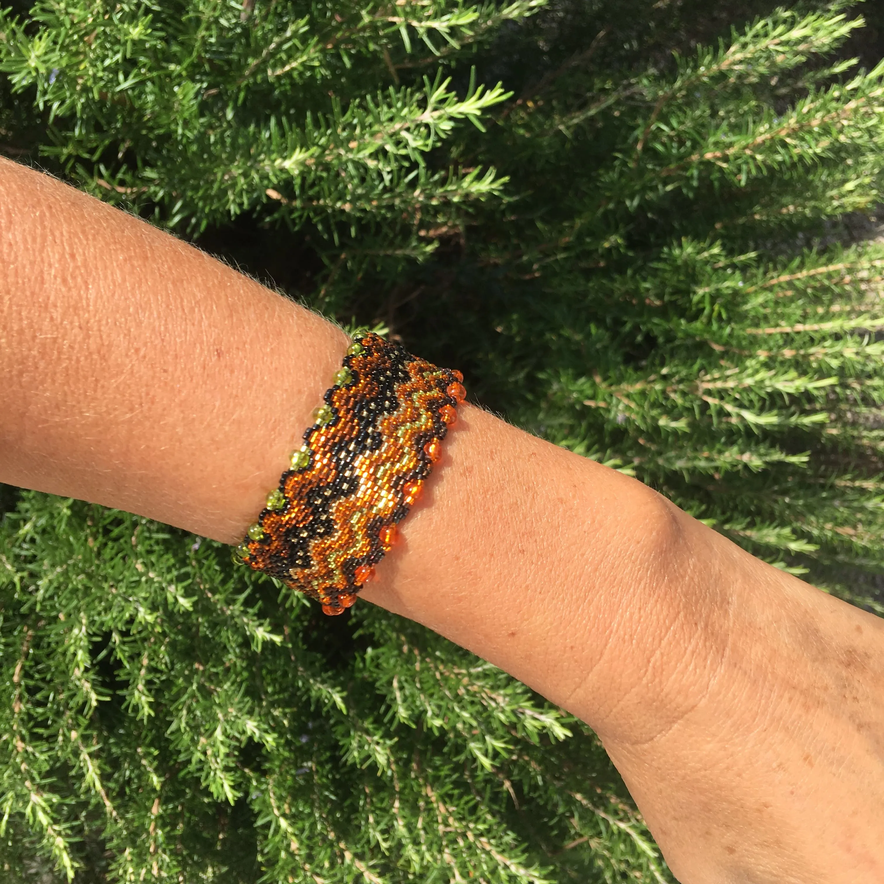 DIY Pattern - Bracelet ONDULATIONS AFRICAINES