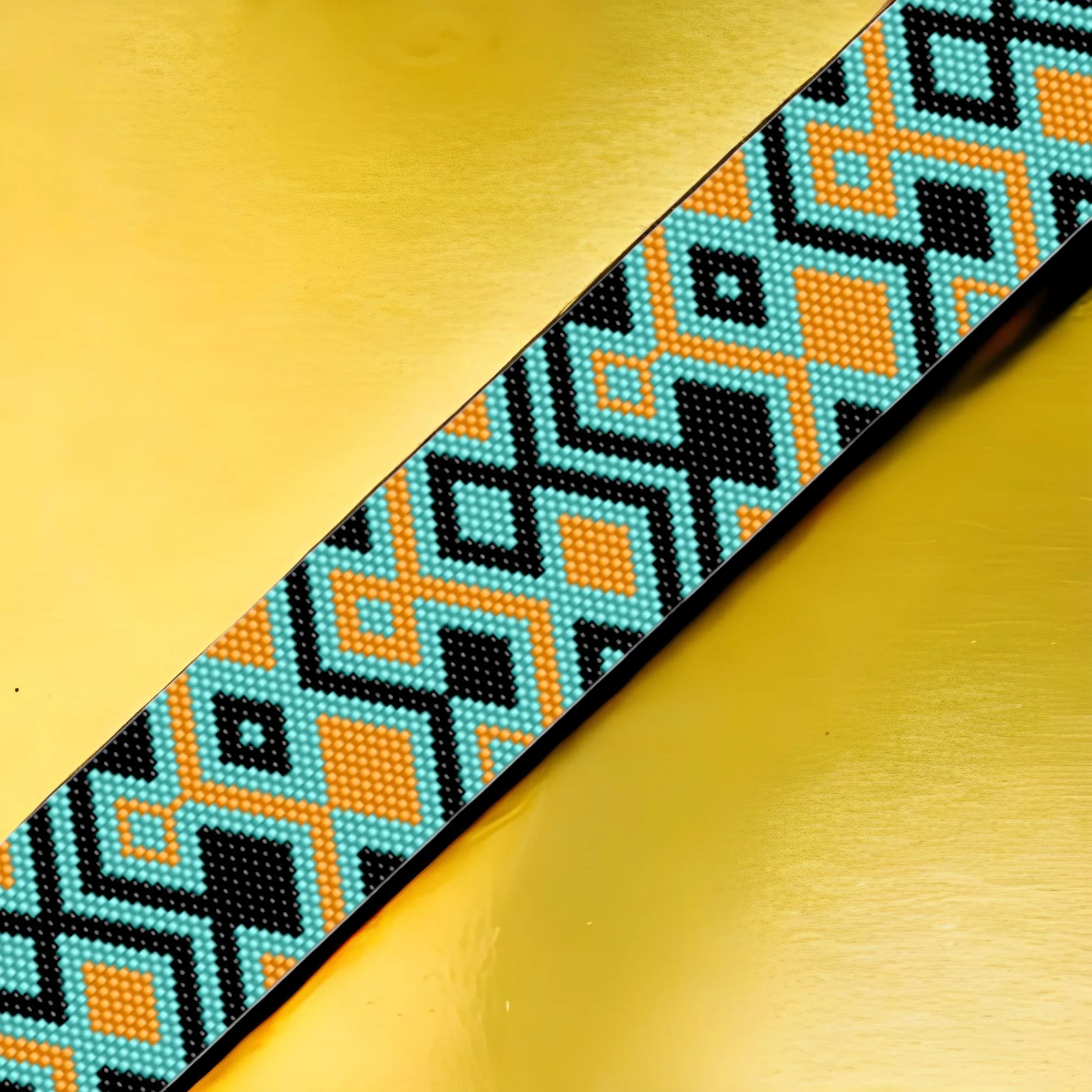 DIY Vertical Peyote Pattern - Bracelet JAEN