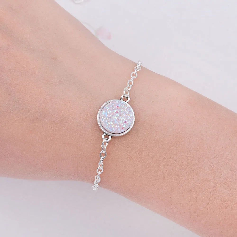 Druzy Pendant Bracelets