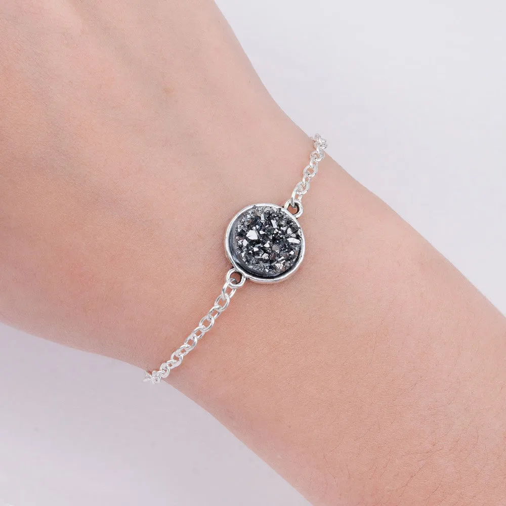 Druzy Pendant Bracelets