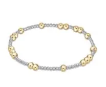ENewton Hope Unwritten 4mm Bracelet - Mixed Metal