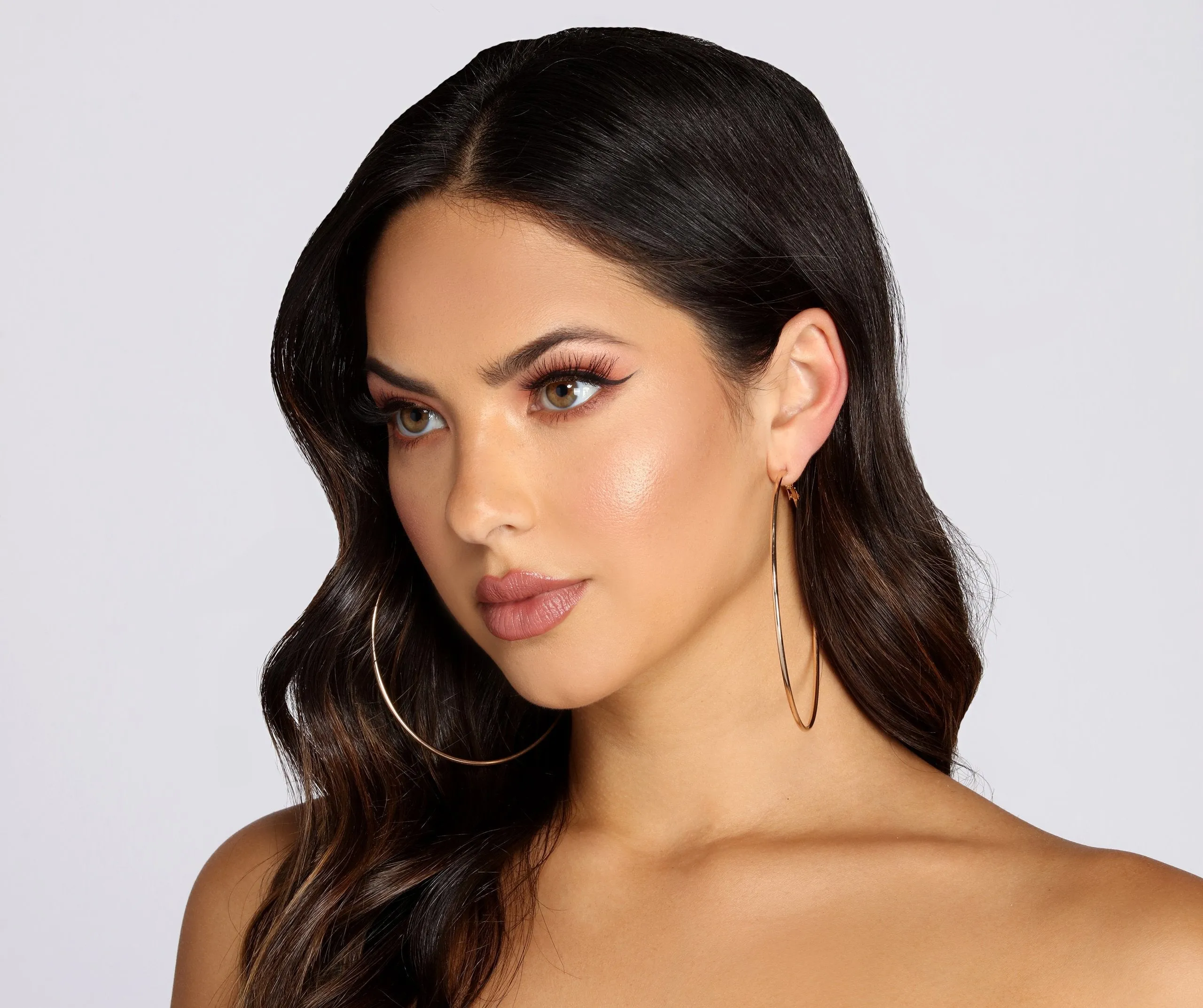 Extra Large Sleek Hoops