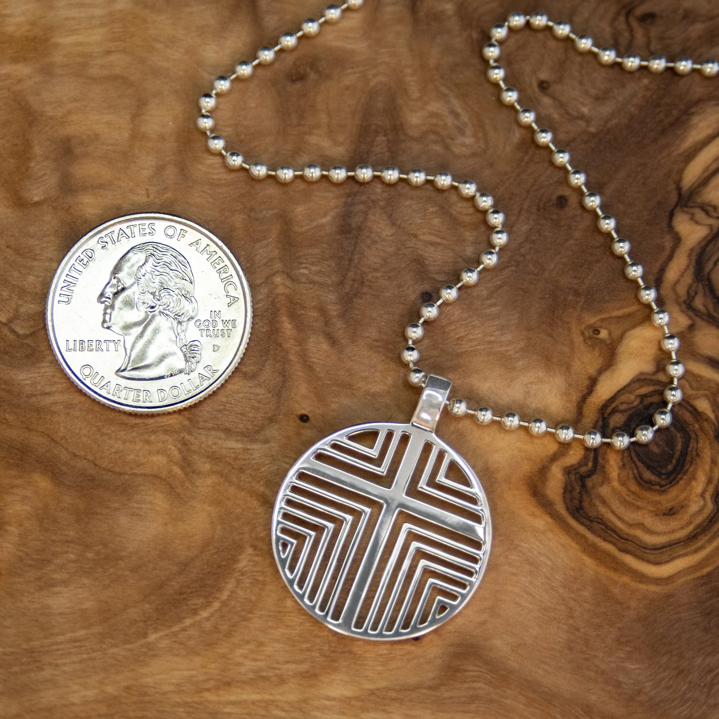 faith 18mm & 25mm necklace set • mark 10:9