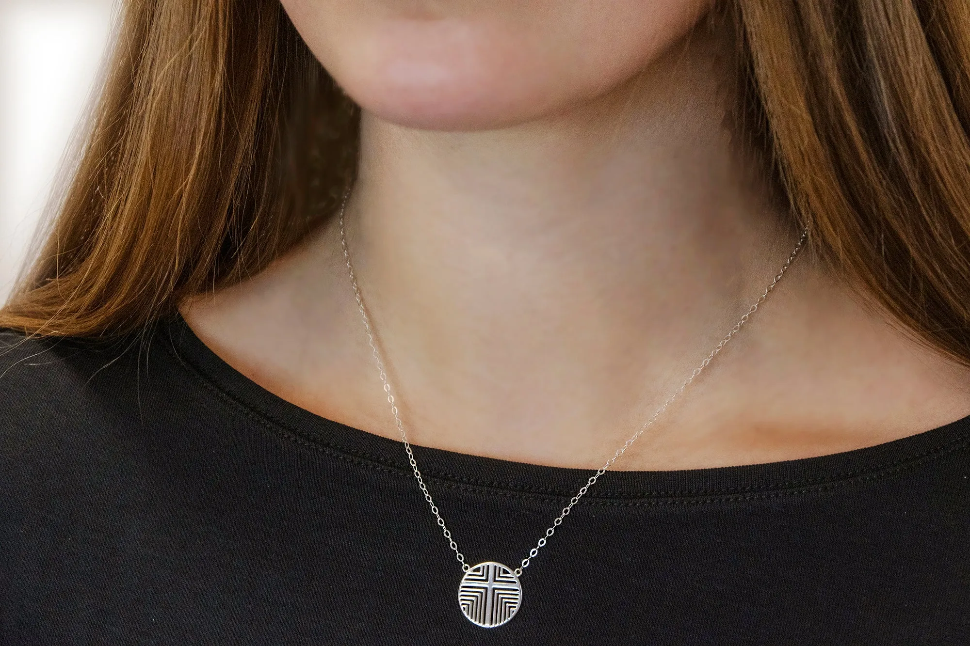 faith 18mm & 25mm necklace set • mark 10:9