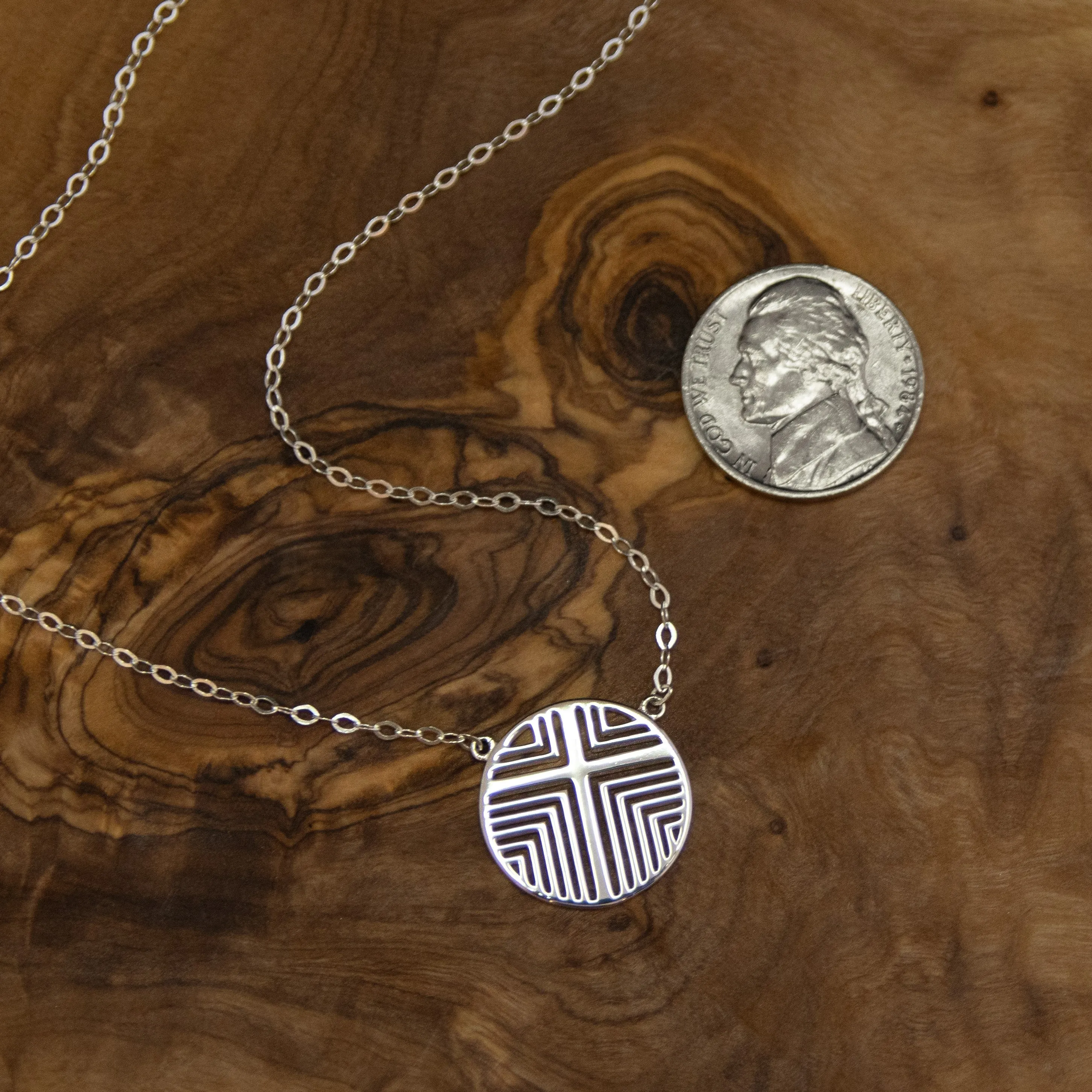 faith 18mm necklace • God knows